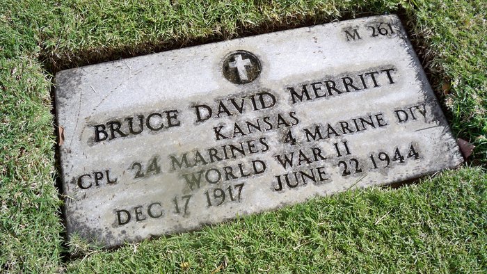 CPL Bruce D. Merritt Grave